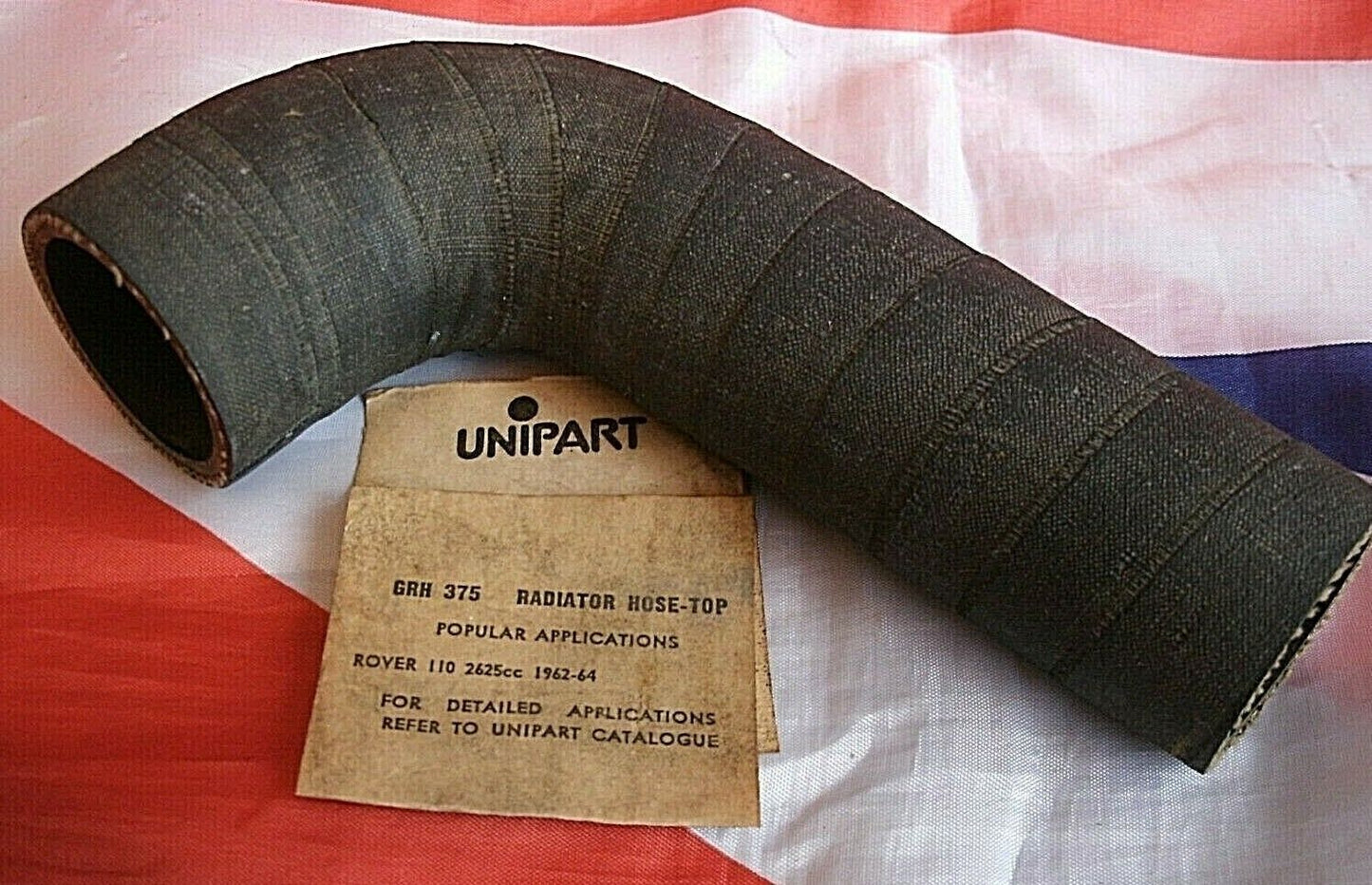ONE ROVER P4 110 NOS TOP RADIATOR WATER HOSES part no,s O/E 538288 /GRH375