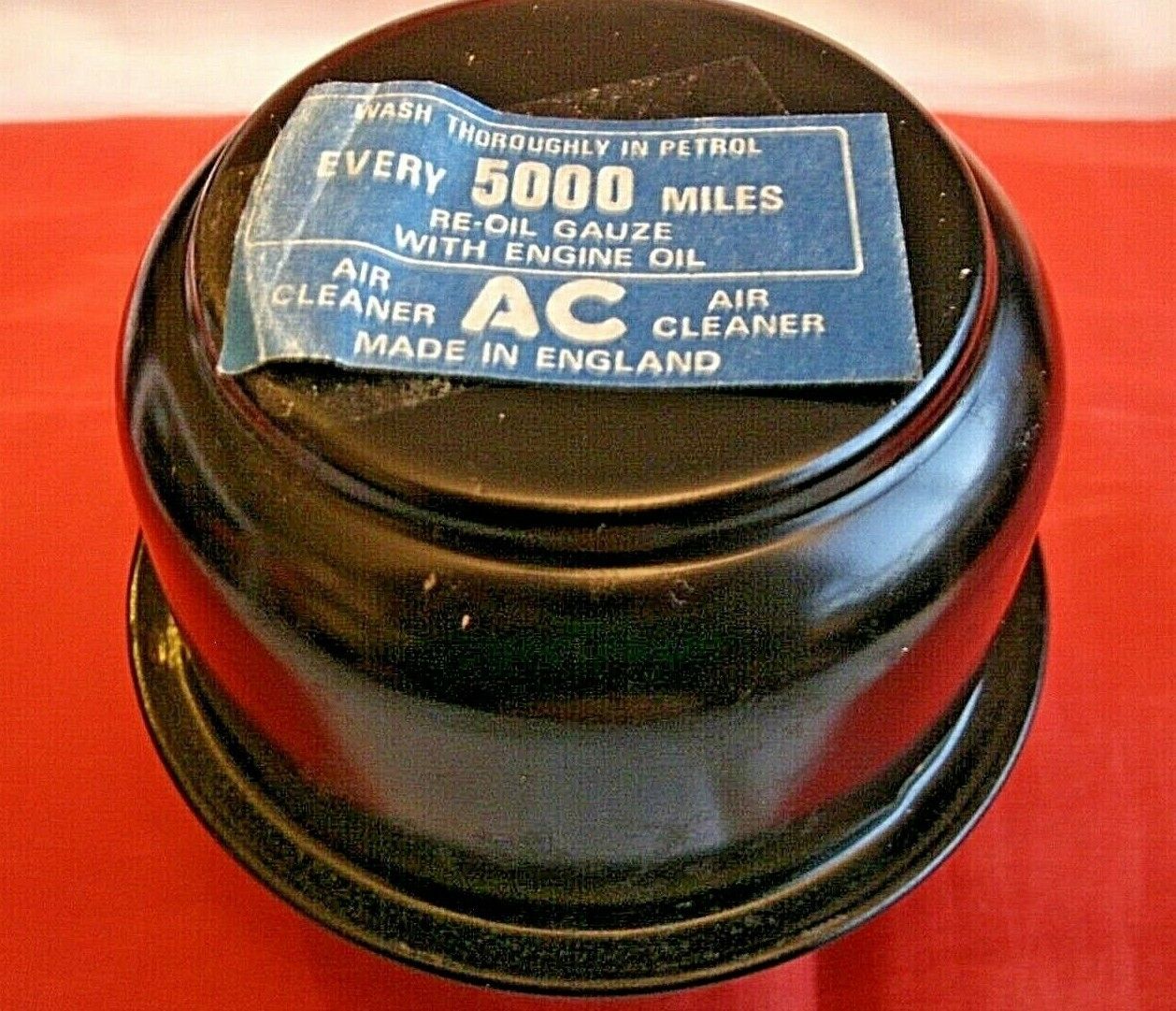 One NOS Land Rover P4 P5 3 LItre Breather Filter Oil Filler Cap On Side Cover