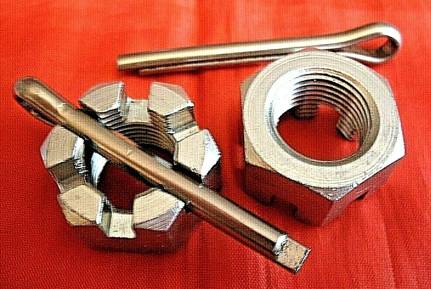 FORD ESCORT MK 1 NEW SET OF ANTI ROLL BAR NUTS & STAINLESS STEEL SPLIT PINS