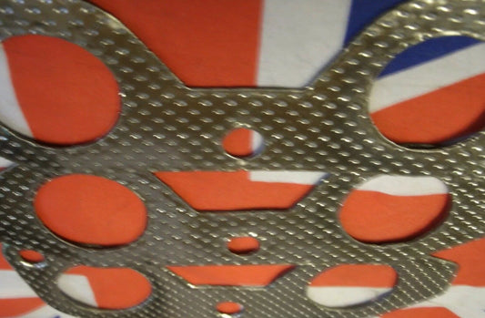 LAND ROVER SERIES 1 2 & 3 SET OF TOP QUALITY EXHAUST MANIFOLD GASKETs 1950s ON.