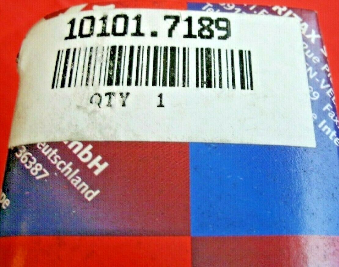 NOS One Britax Amber Light Lens 6220 Box 10101.7189 New Old Stock. 3"x 1,3/8"