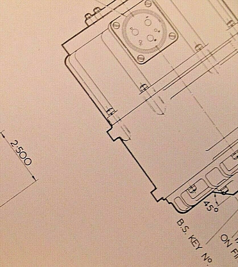 1 used CAV Alternator AC90/3M 2 Sides Pamphlet/Leaflet technica data Performance