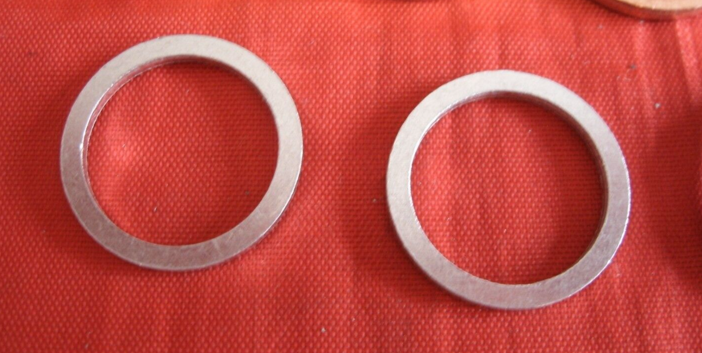 Set Of Sealing Washers Copper Rubber & Aluminum Land Rover VM Diesel 2.4 & 2.5