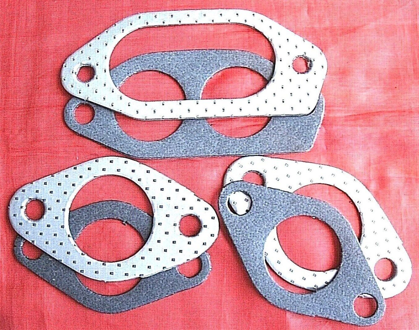IMPROVED BIG BORE PERFORMANCE FORD CONSUL OHV X FLOW EXHAUST MANIFOLD GASKETS