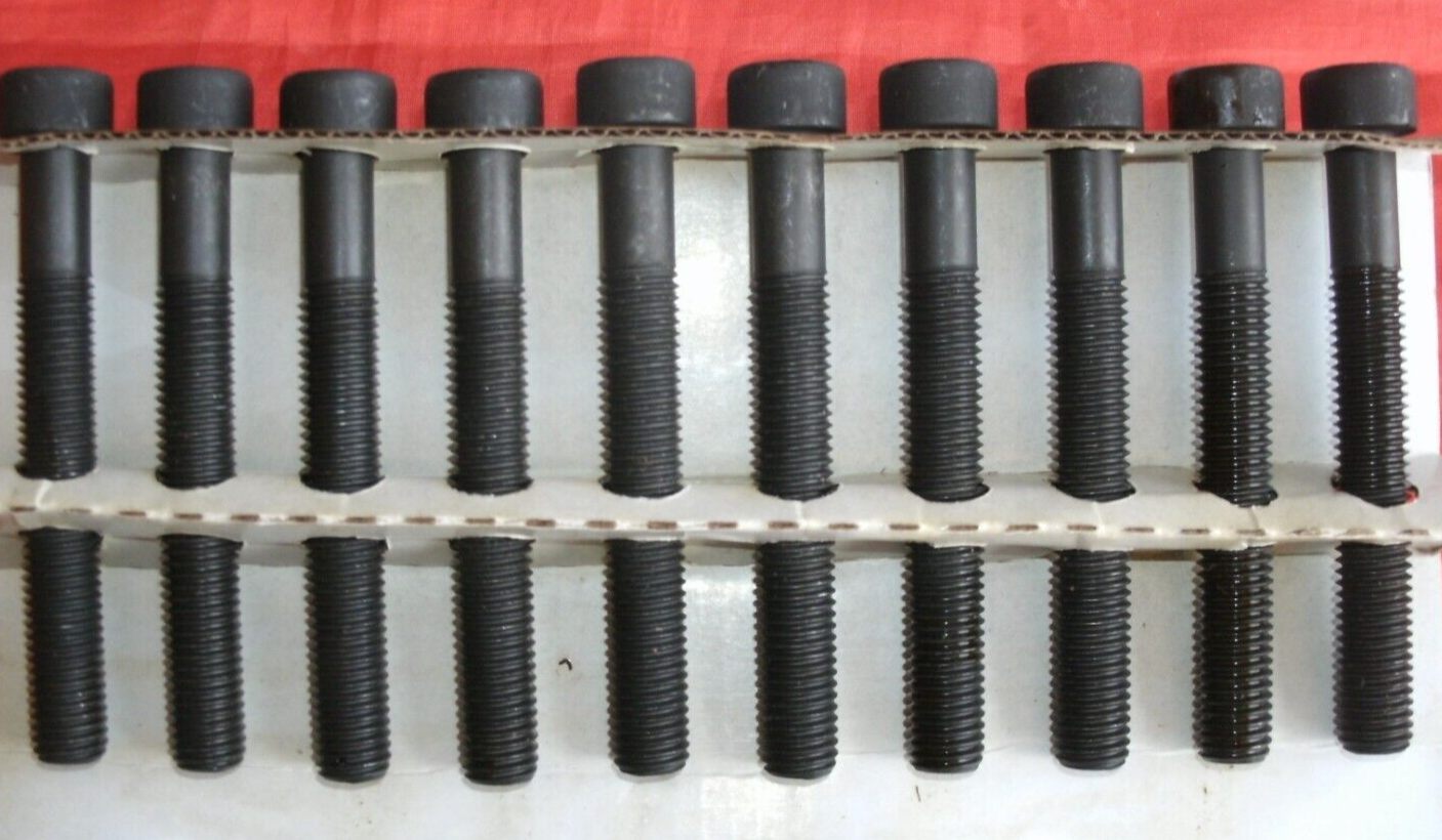 One New Set Of Ten Course FORD Pinto Cylinder Head Bolts 1.6 1.8 & 2.0 Models.