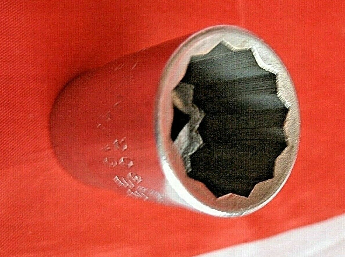 1 N O S 1/2 Drive HSW 206 King Dick Socket 7/16 BS-3/8 W Classic Vintage Vectren