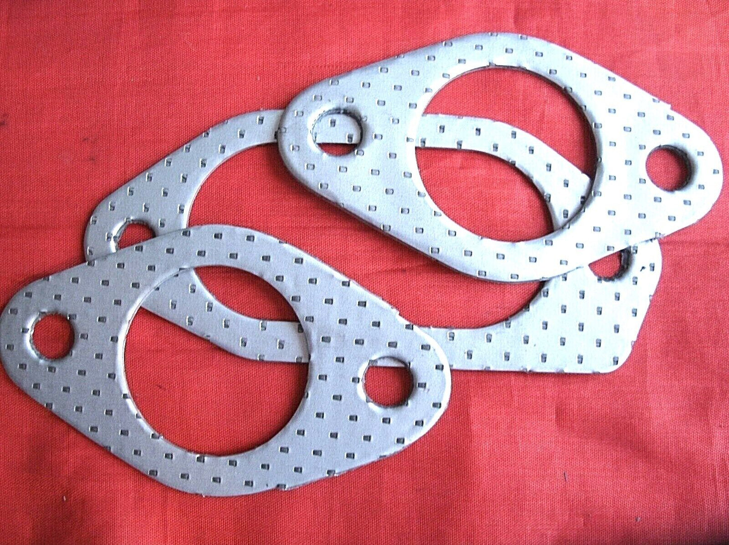 IMPROVED BIG BORE PERFORMANCE FORD 1600E OHV X FLOW EXHAUST MANIFOLD GASKETS