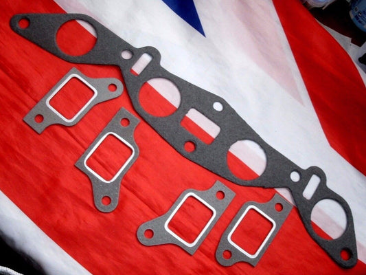 NEW FORD PINTO INLET & EXHAUST MANIFOLD GASKETS ESCORT CORTINA GRANADA CAPRI MEX