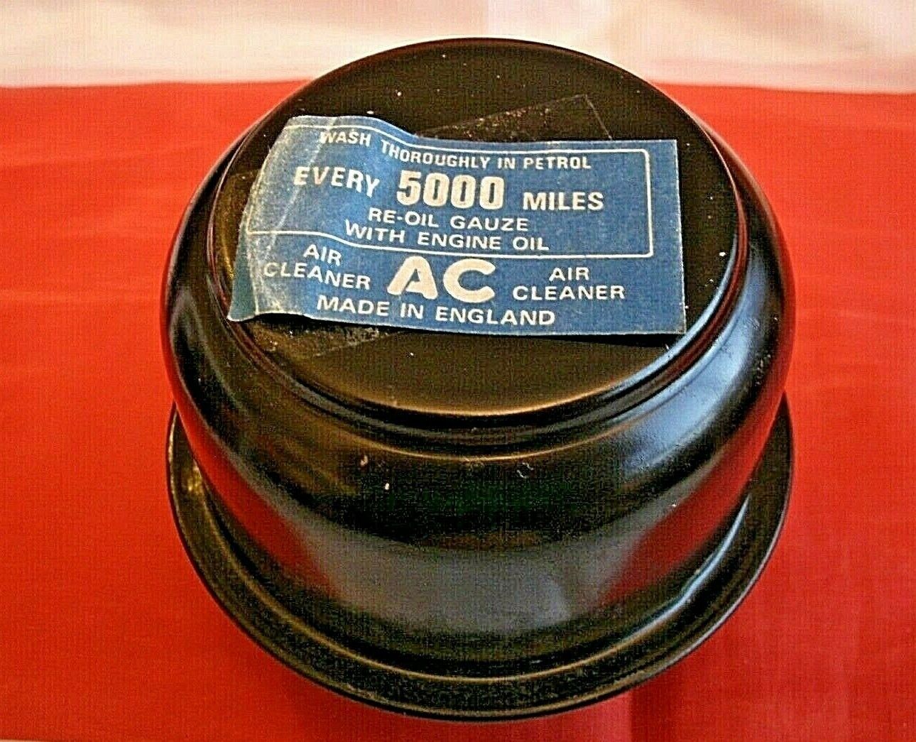 One NOS Land Rover P4 P5 3 LItre Breather Filter Oil Filler Cap On Side Cover