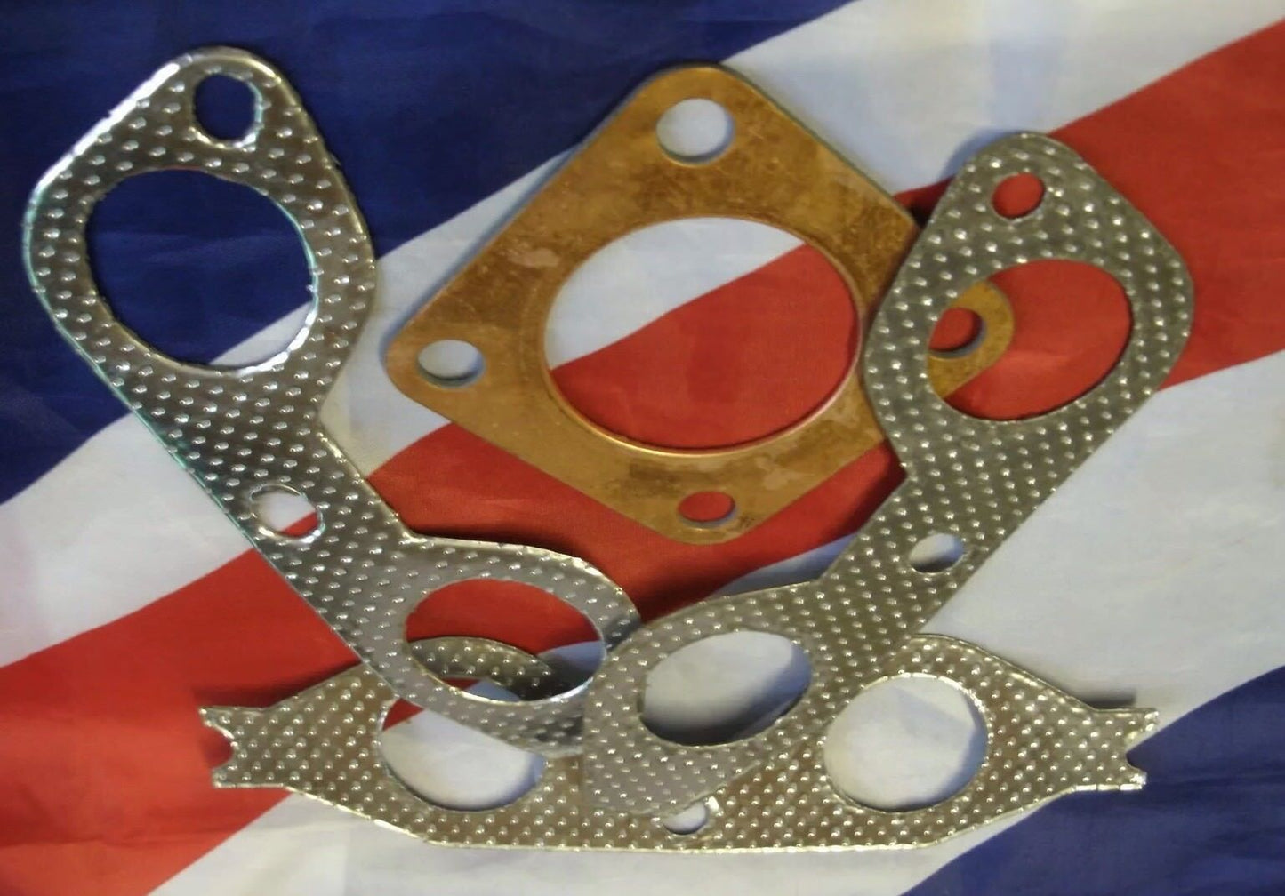 ROVER 60  4 CYLINDER P3 1947 to 1949 ALL MODELS SET EXHAUST MANIFOLD GASKET SET