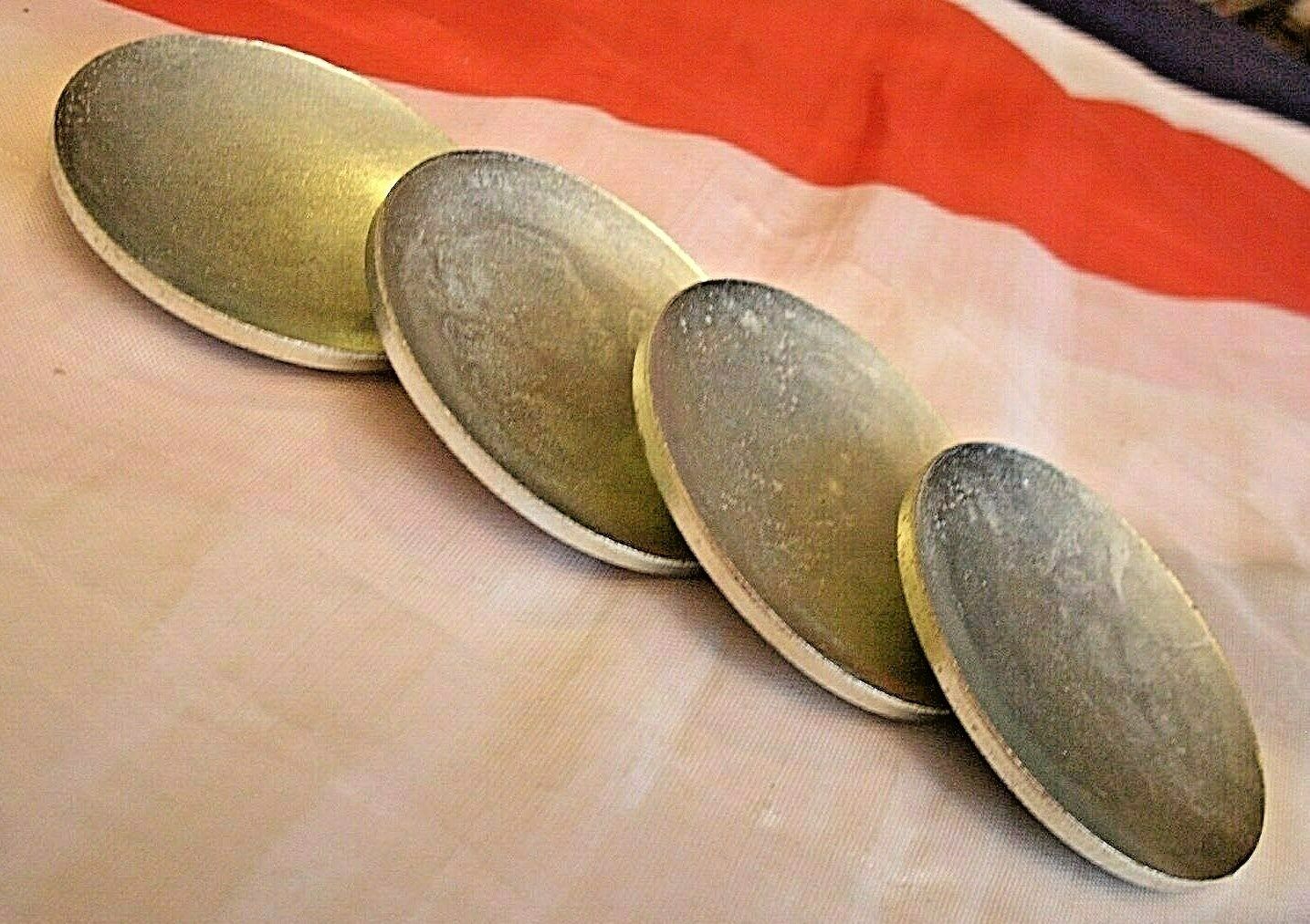 One Set Of 4 New Stainless Steel Core Plugs for the Classic MINI 850 1000 1250.