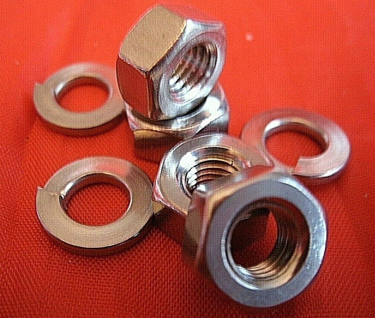 ROVER P4 60,75.90 105 THERMOSTAT HOUSING STAINLESS STEEL bsf NUTS & WASHERS SET