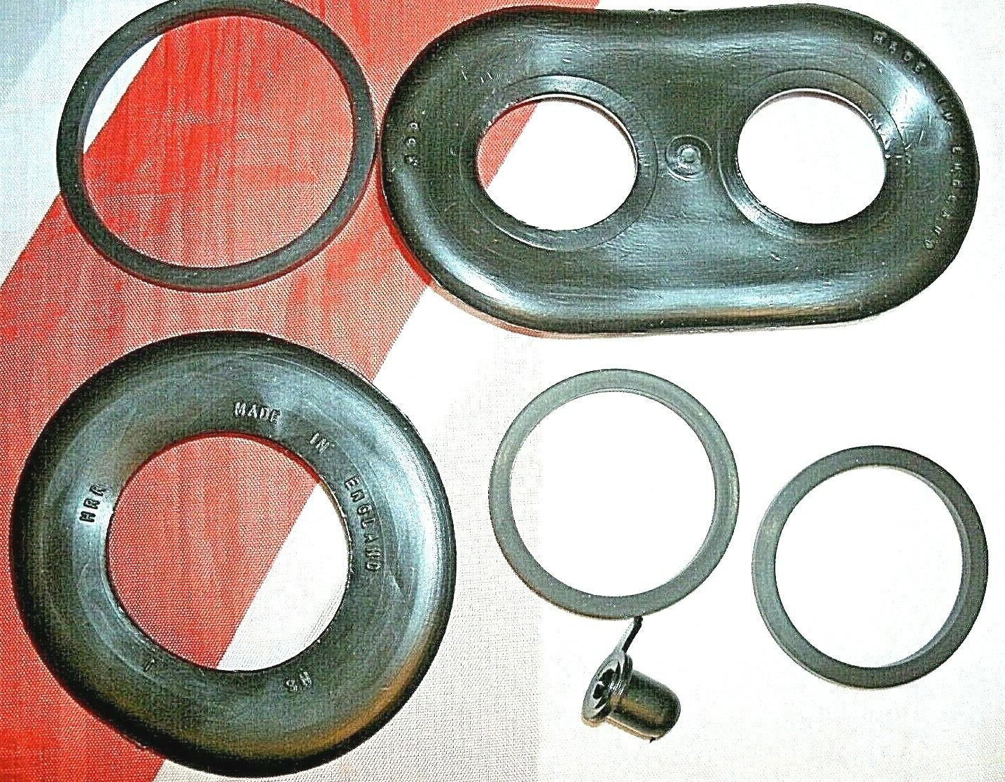 One 2524 Aston Martin DBS V8 AMV8 1968 to 1976 Rear Brake Caliper SEAL Kit