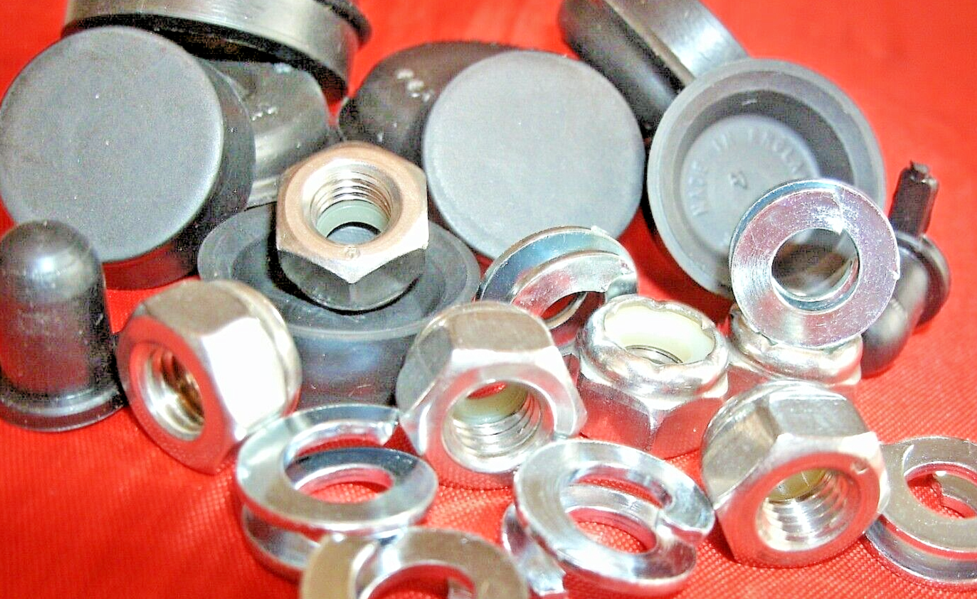 1 Rover P4 Rear Brake Cylinders Car set Rubber Seals & Lock nuts Special Washers