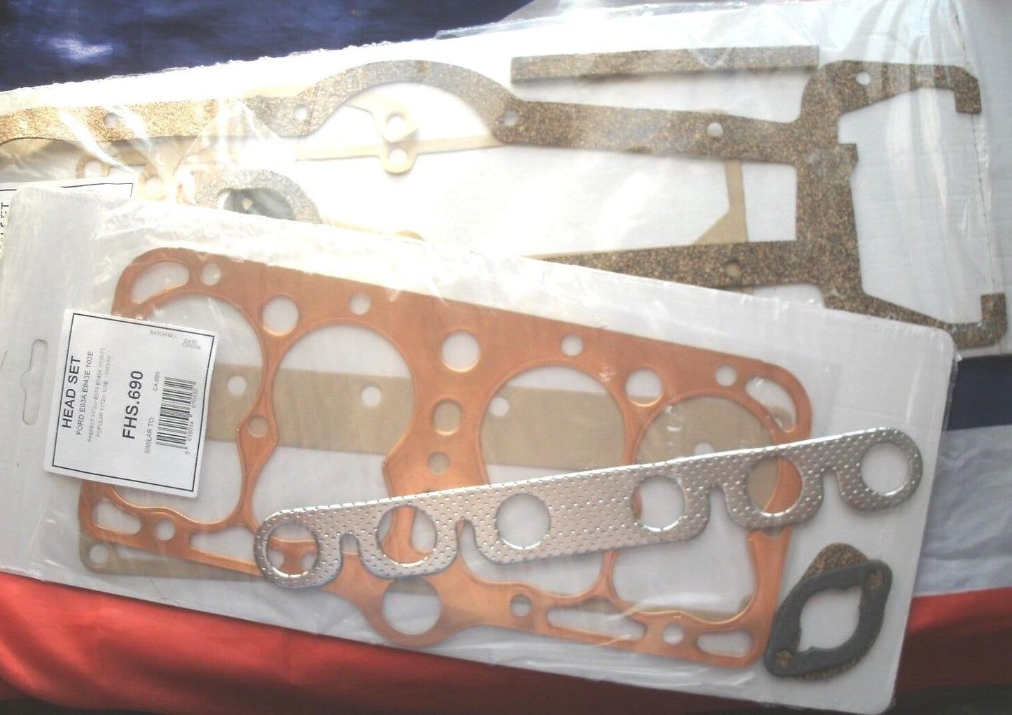 New Ford Anglia Prefect Popular Squire 1953-1962 Conversion-Bottom gasket Set