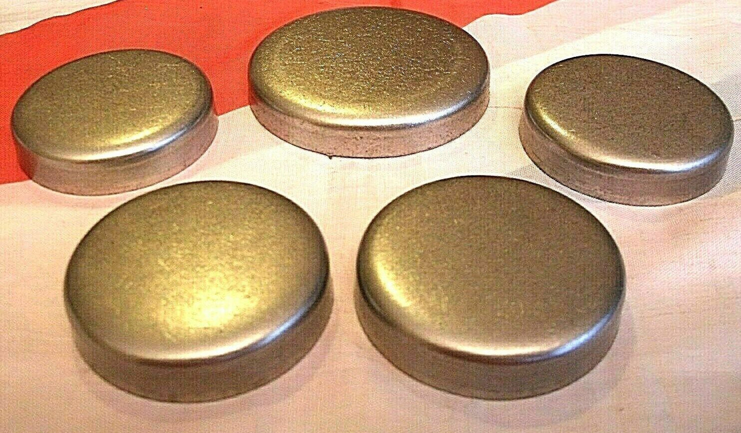 1 Set Of 5 Ford Cortina Stainless Steel Core Plugs For the 1200 1300 1500 1600cc