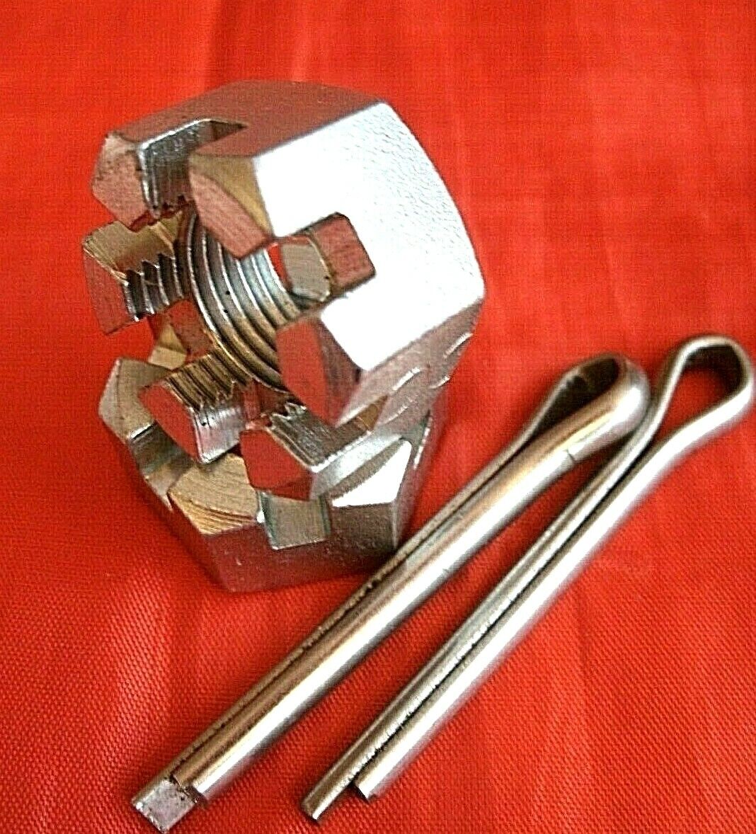 FORD ESCORT MK 1 NEW SET OF ANTI ROLL BAR NUTS & STAINLESS STEEL SPLIT PINS