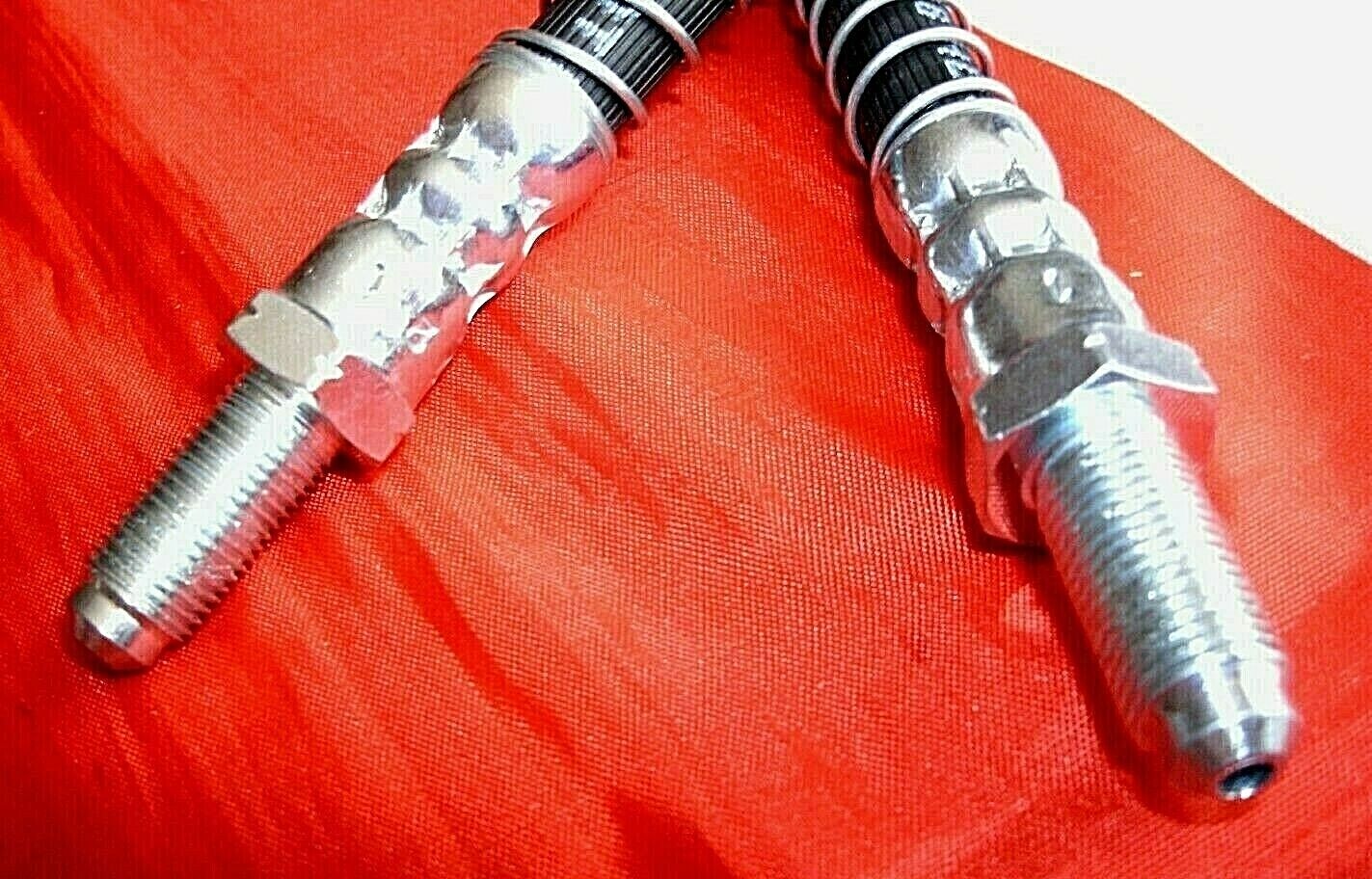 1 Set Of 3 New Aston Martin AMV8 Volante Vantage Armoured Brake Hoses 1968 on