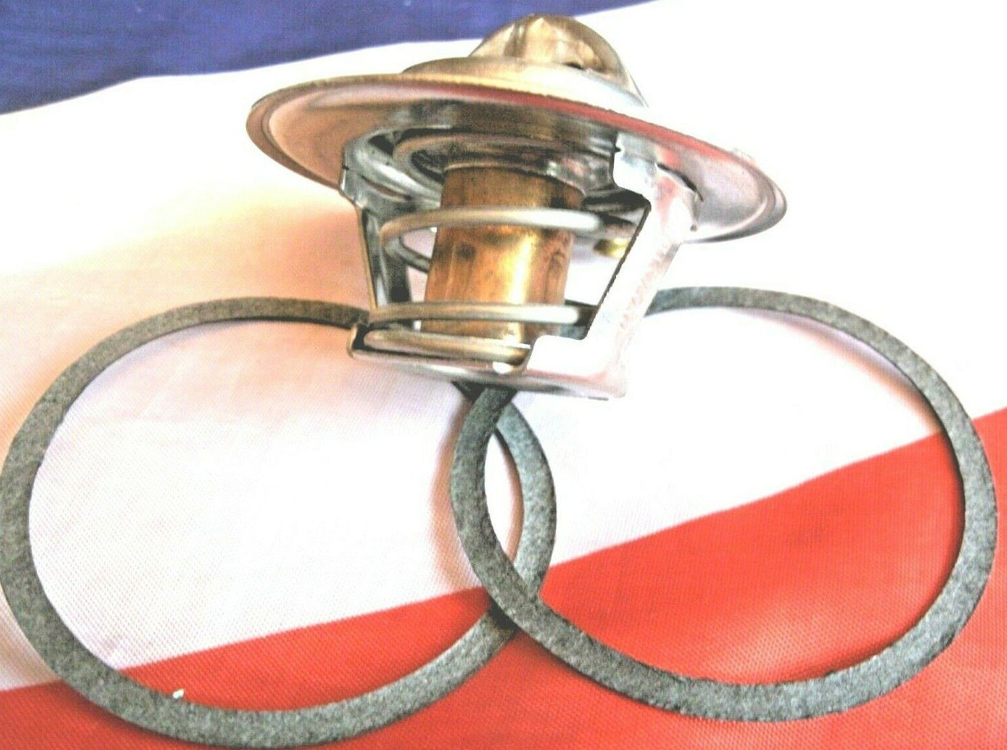 NEW ROVER P4 75 90 105 S & R COOLANT SYSTEM THERMOSTAT & GASKET PACK 1950 ON