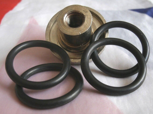 New Land Rover 6 Cylinder Exhaust Tappet Side Cover Fixing Bolt Rubber O Rings