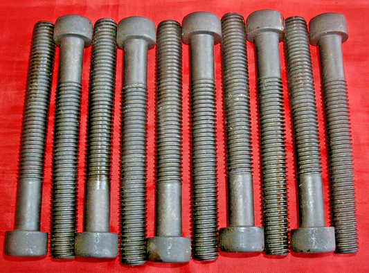 One New Set Of Ten Course FORD Pinto Cylinder Head Bolts 1.6 1.8 & 2.0 Models.