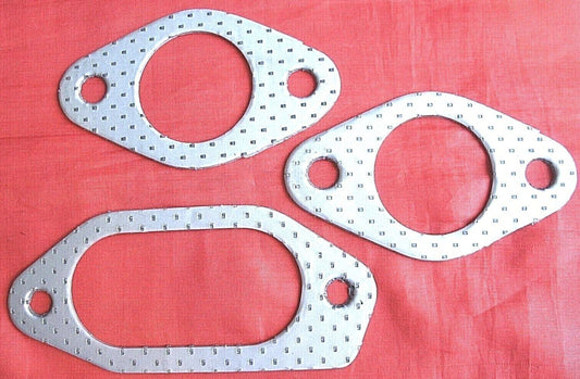 NEW IMPROVED BIG BORE PERFORMANCE FORD CAPRI OHV X FLOW EXHAUST MANIFOLD GASKETS