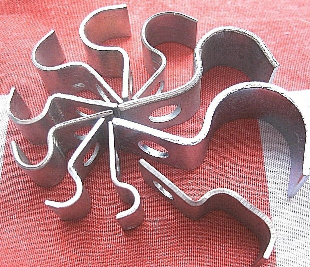 1 Set OF 10 Rover P6 2000 3/16 Saddle Clips 4 fixing Brake pipes to body shell