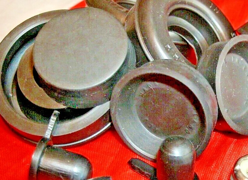 1 Rover P4 Rear Brake Cylinders Car set Rubber Seals & Lock nuts Special Washers