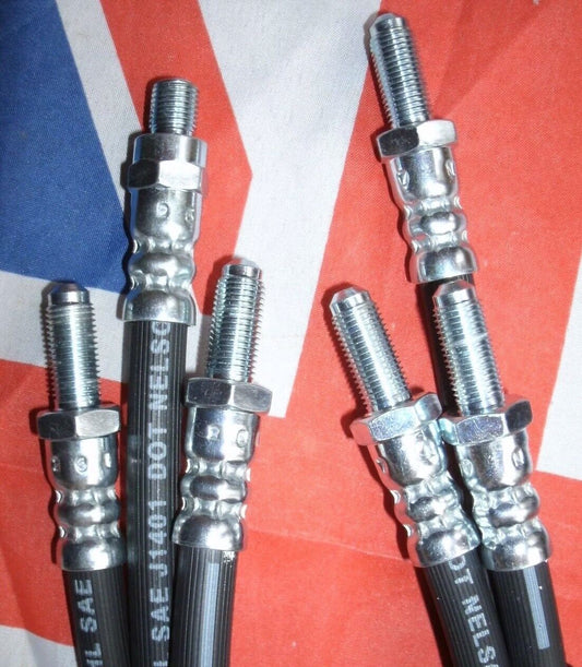 ROVER P4 BRAKES HOSE KIT SET OF 3 FRONT/REAR TOTAL 3  HOSES