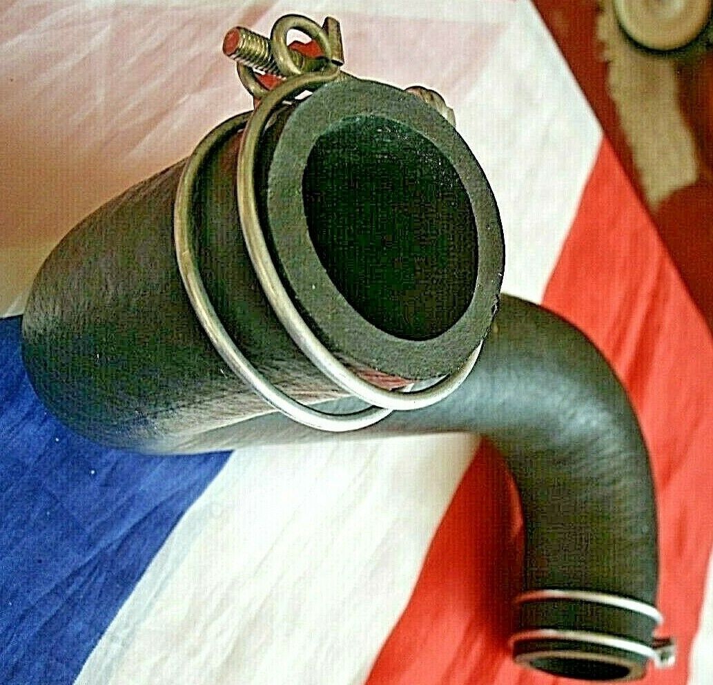 New Ford Escort MK 1 & 2 1100 ,1300 ,1600cc Bottom Water Hose & Twin Wire clips