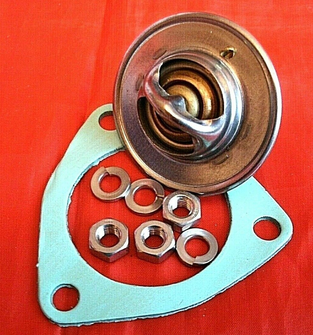 NEW ROVER P6 2000 2200 THERMOSTAT & HOUSING GASKET IS 1/16 & FULL FITTING KIT