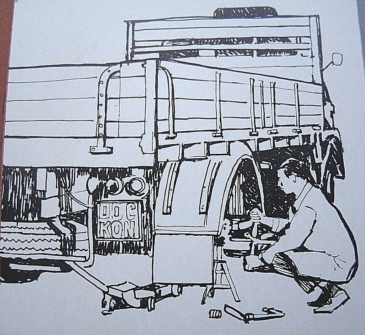 One Clean Used G218/3 Grilling Commercial Vehicle Brakes Instructions Booklet