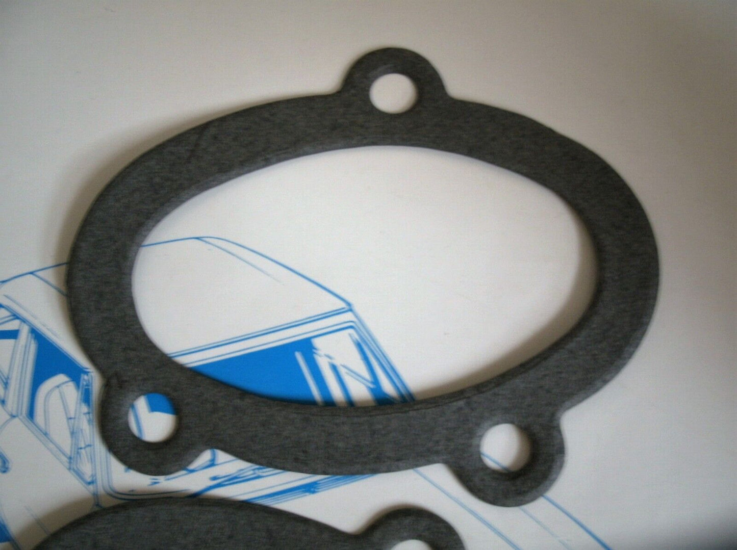 TRIUMPH STAG V8 3 LITRE HALF ENGINE EXHAUST MANIFOLD GASKETS SET 3