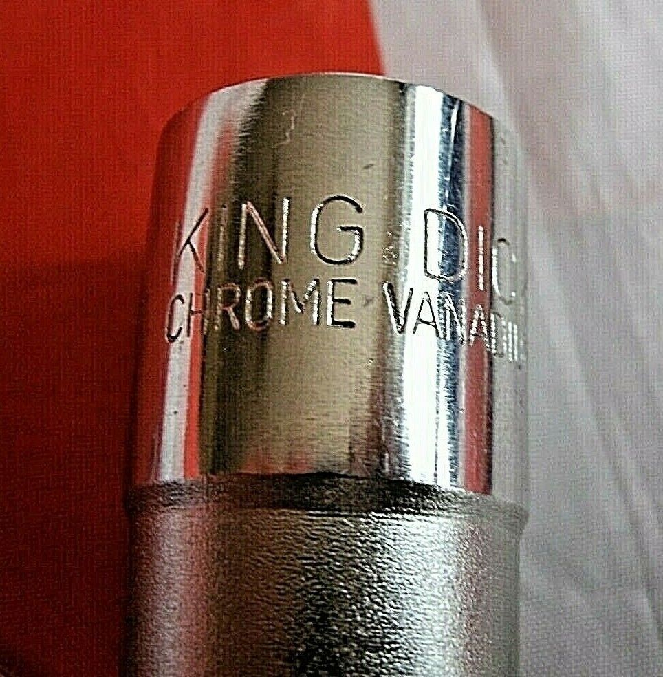 1 N O S 1/2 Drive HSW 206 King Dick Socket 7/16 BS-3/8 W Classic Vintage Vectren