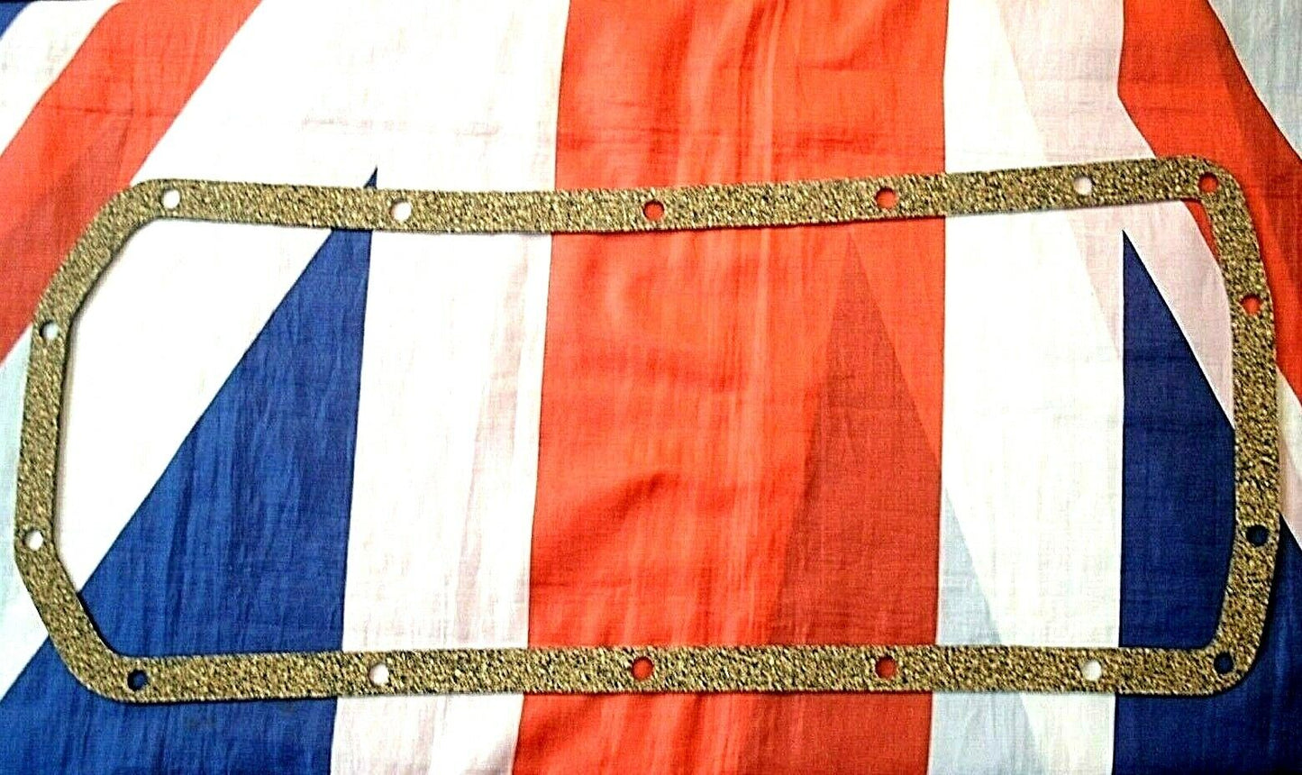 NEW TR7 V8 & TR8  AUTOMATIC or MANUAL V8 NEW STD CORK SUMP GASKET.