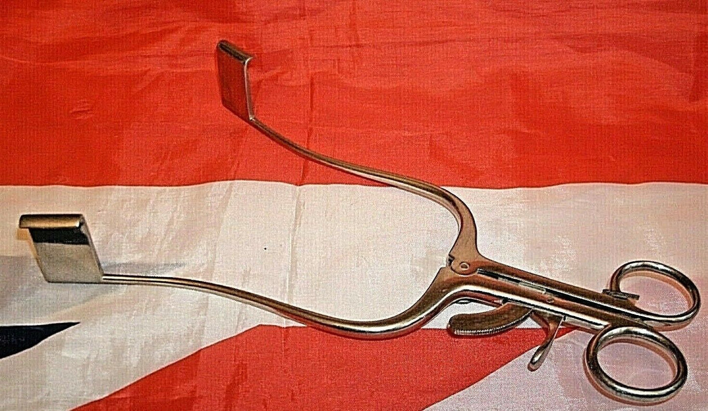 One Used Vintage Dental Examination Tool Stainless steel Complete Working