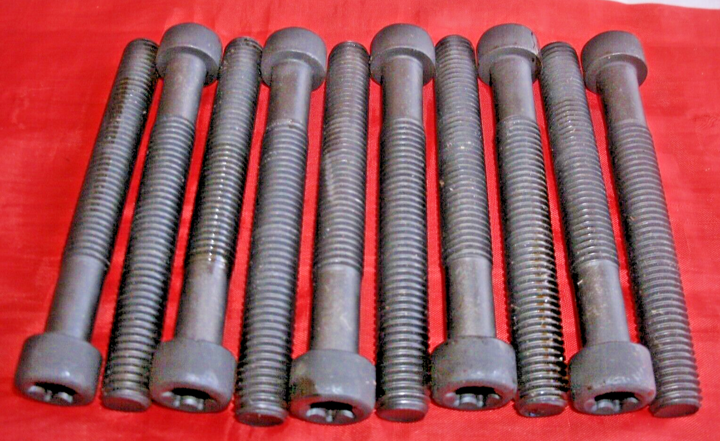 One New Set Of Ten Course FORD Pinto Cylinder Head Bolts 1.6 1.8 & 2.0 Models.