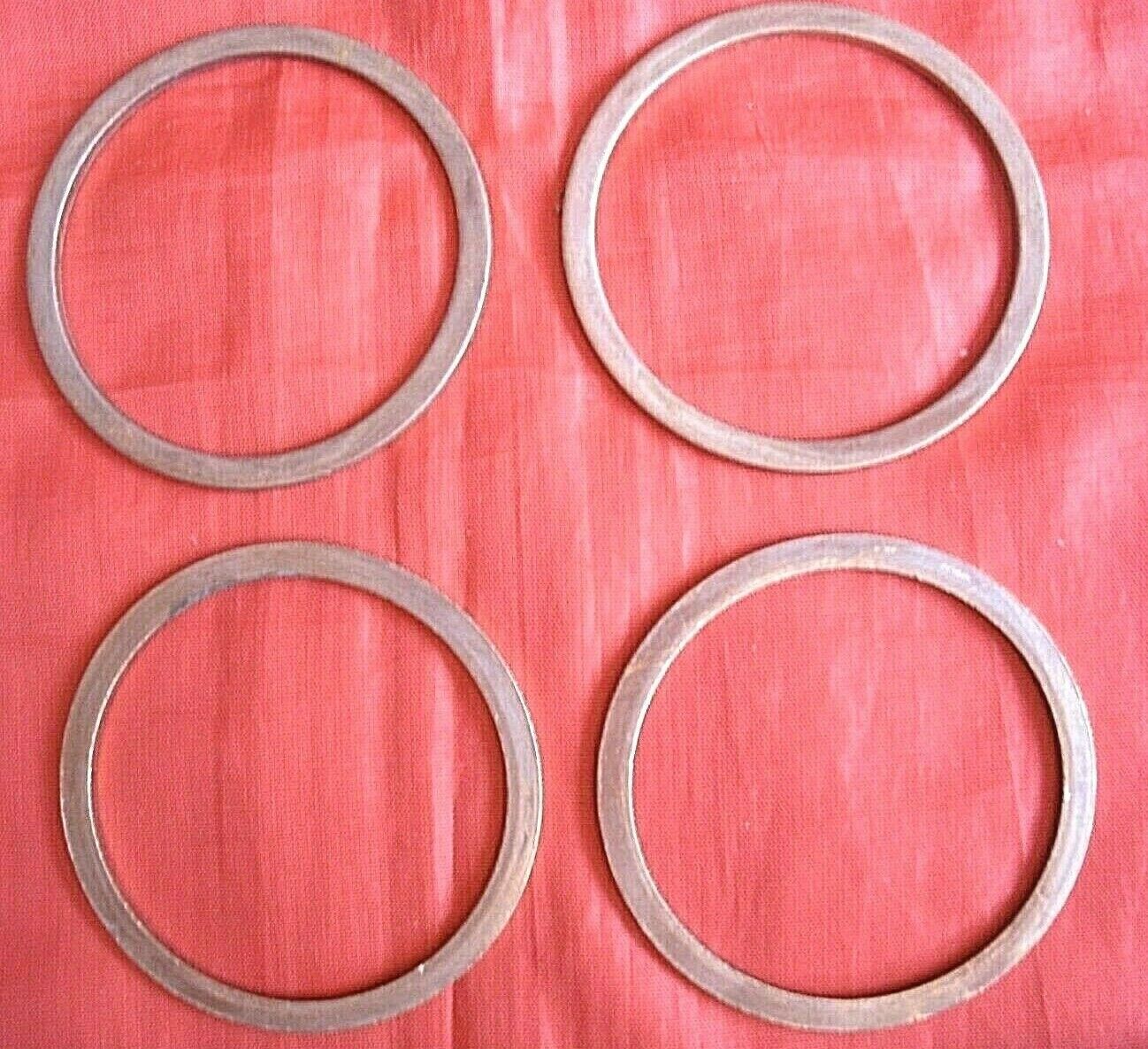 NEW ROVER SD1 V8 VITESSE VDP AUTO V8S EXHAUST MANIFOLD to DOWNPIPE SEALING RINGs