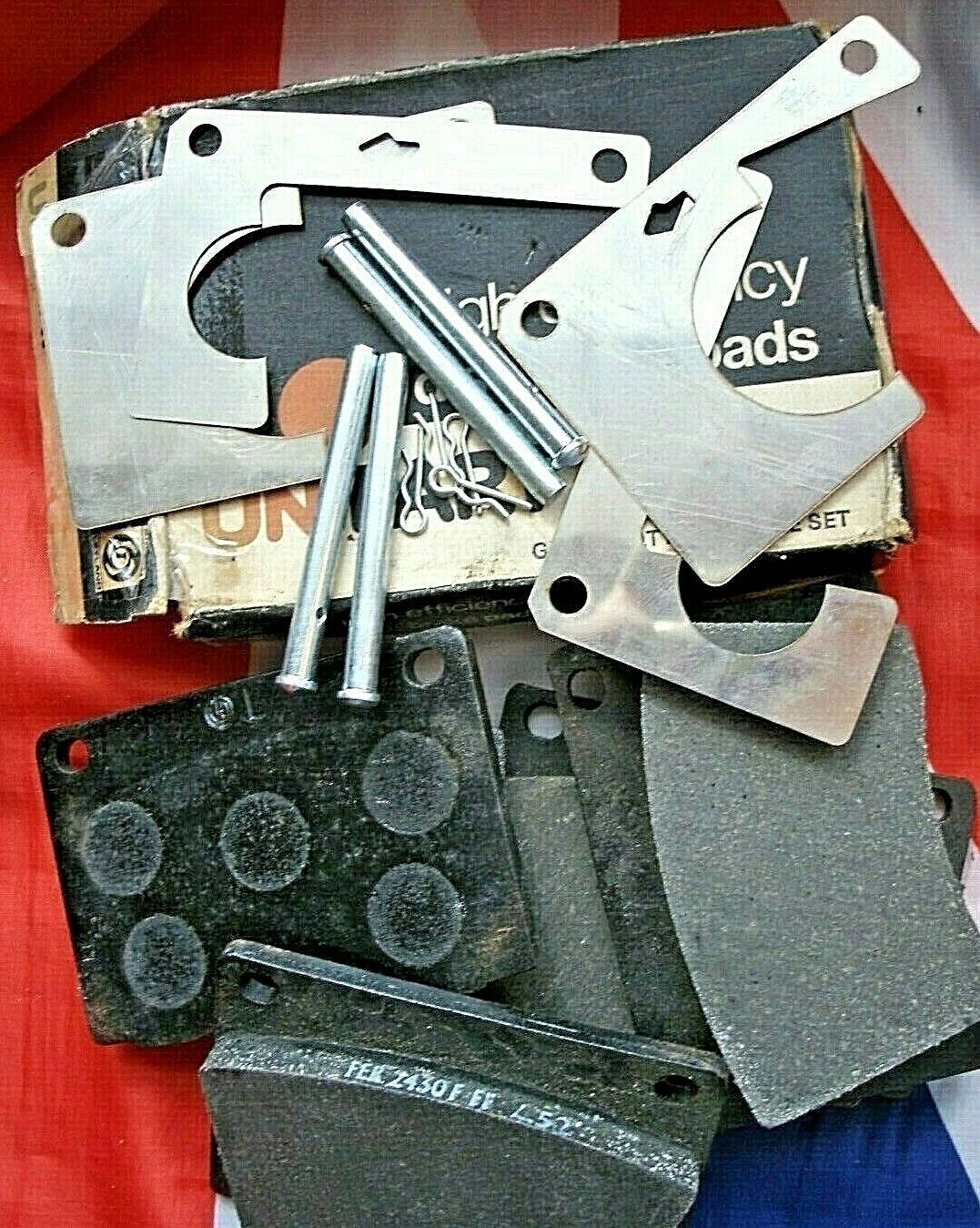 NEW MORRIS -WOLSELEY 1800 MK2 S 1798cc PAD PIN & ANTI RATTLE SHIMS KIT 1968 - on