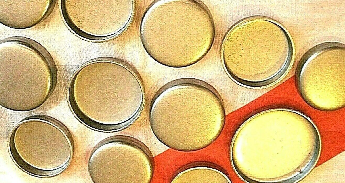 1 SET of 12 NEW Mild Steel & plated  CORE PLUGS V6 2.9 RELIANT SCIMITAR SEA6
