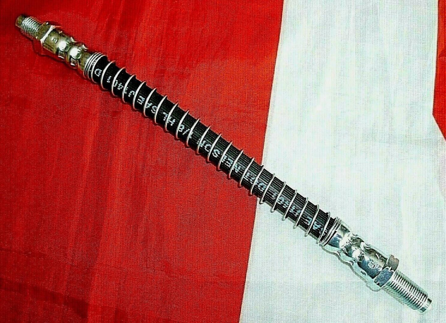 1 Set Of 3 New Aston Martin AMV8 Volante Vantage Armoured Brake Hoses 1968 on