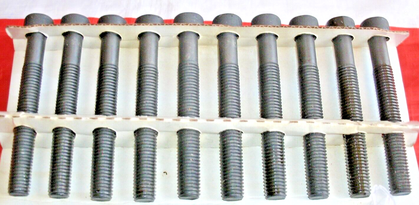 One New Set Of Ten Course FORD Pinto Cylinder Head Bolts 1.6 1.8 & 2.0 Models.