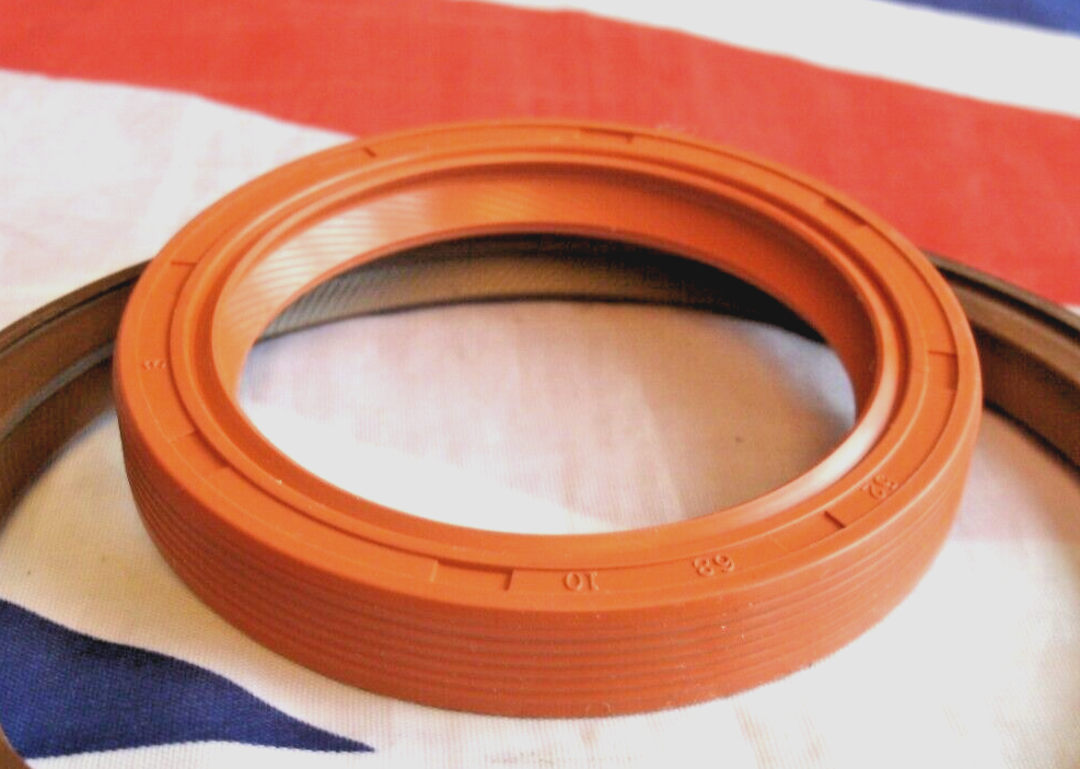 One NEW Volvo P1800s Front Crank shaft Oil Seal Late type from 1973/? on