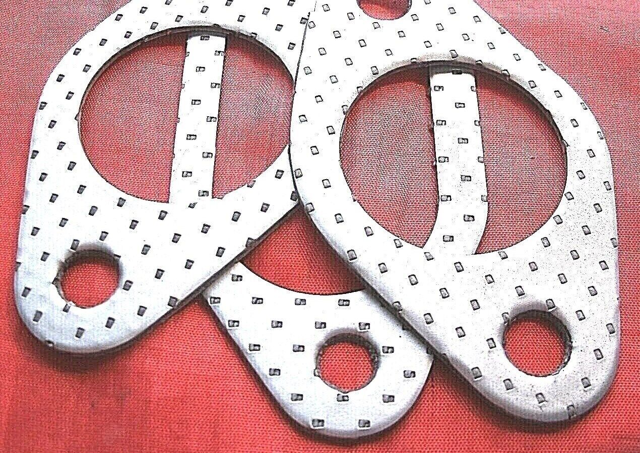 IMPROVED BIG BORE PERFORMANCE FORD CONSUL OHV X FLOW EXHAUST MANIFOLD GASKETS