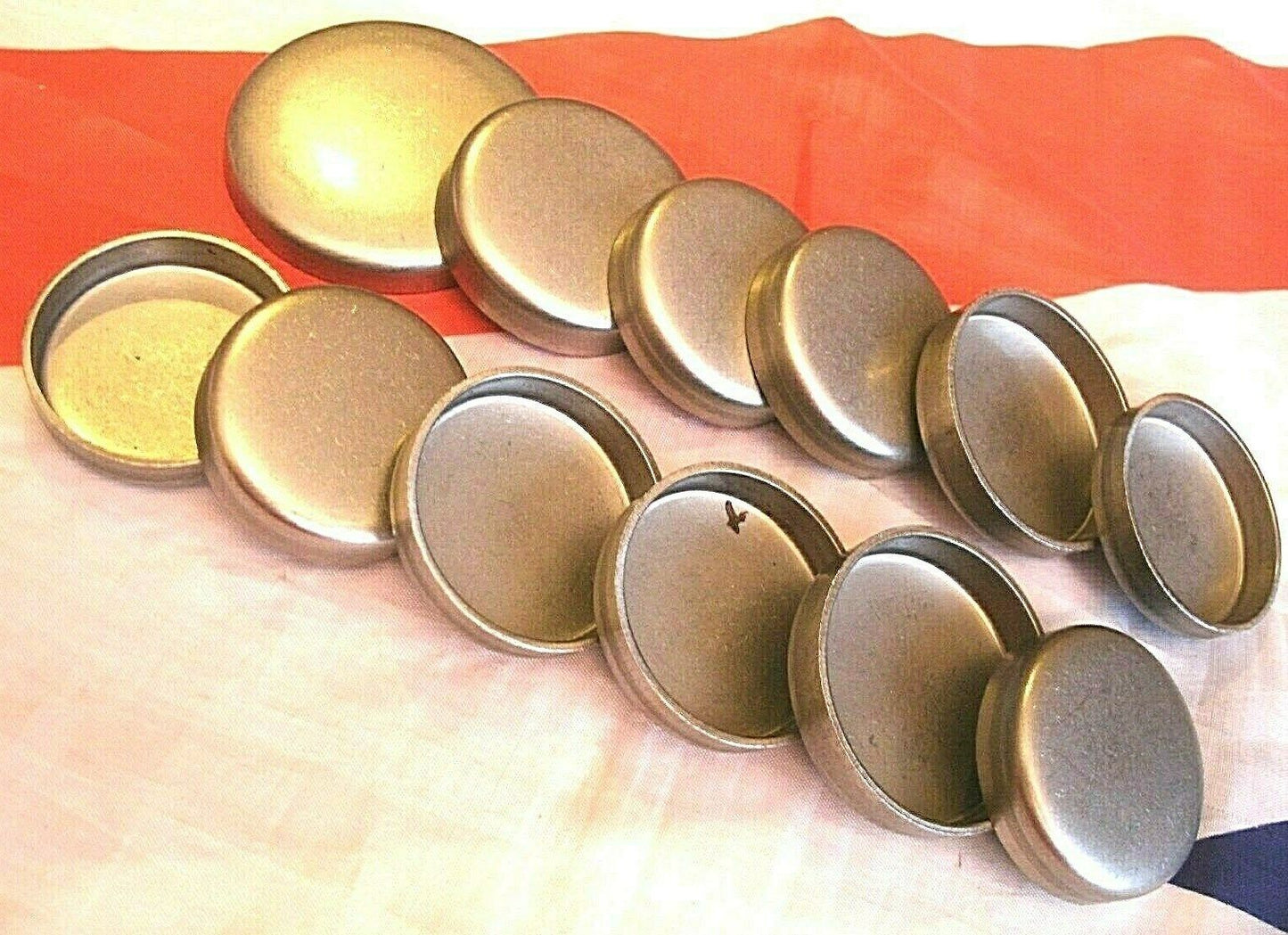 1 SET of 12 Stainless Steel Ford V6 2.0 2.3 2.6 & 2.8i Core Plugs 1987 to 1989