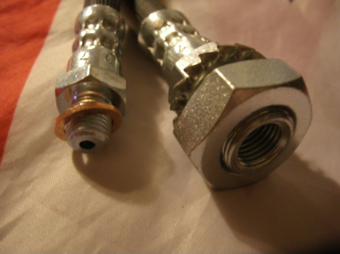 RANGE ROVER CLASSIC BRAKE HOSE  FITTING to 7/1977  FITTINGS X 3 ITEMS