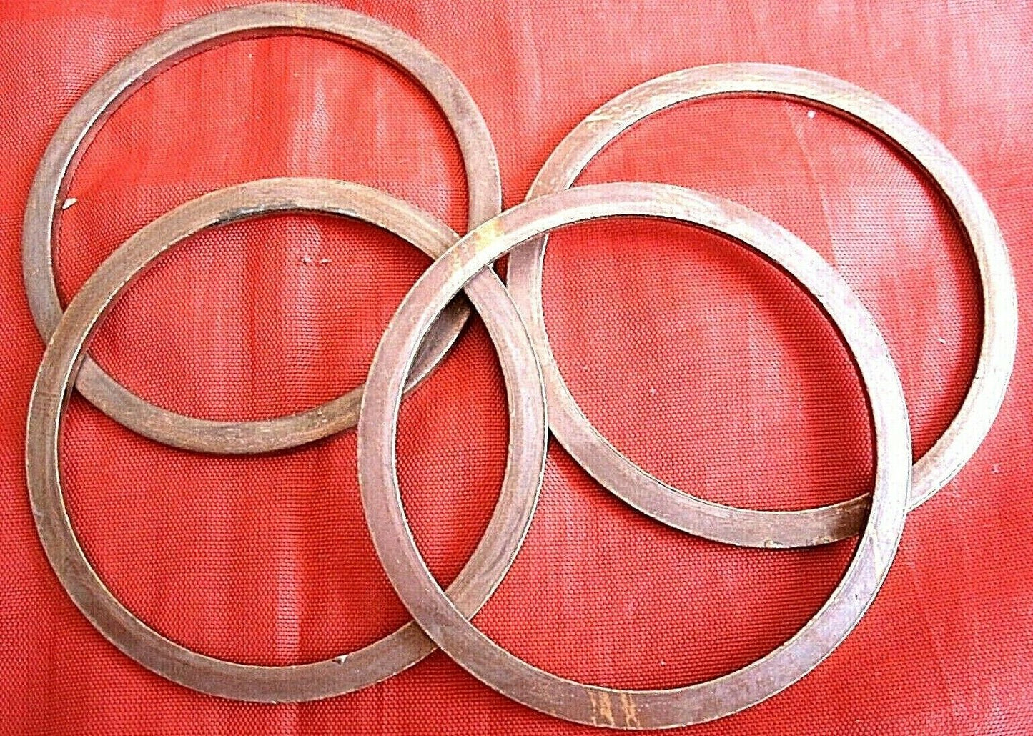 NEW ROVER SD1 V8 VITESSE VDP AUTO V8S EXHAUST MANIFOLD to DOWNPIPE SEALING RINGs