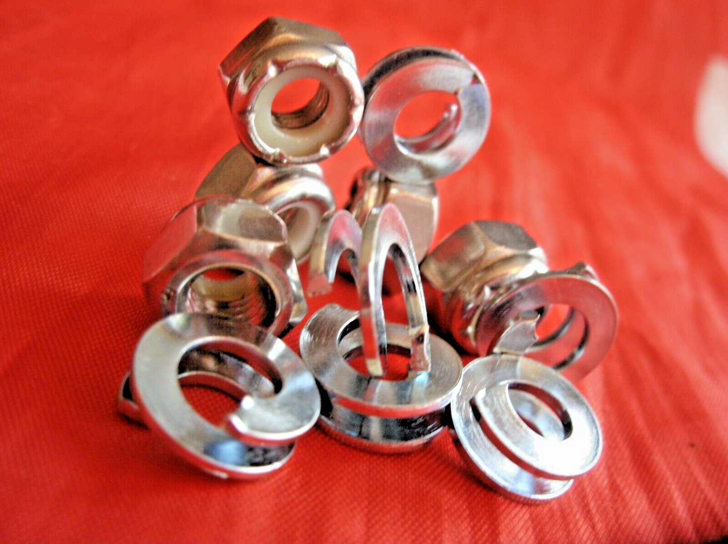 1 Rover P4 Rear Brake Cylinders Car set Rubber Seals & Lock nuts Special Washers