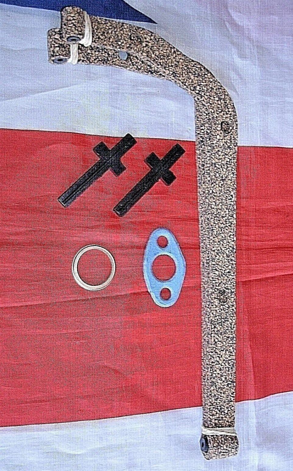 Land Rover V8 ONE CORK Sump Gasket Set with washer pick up T pieces.