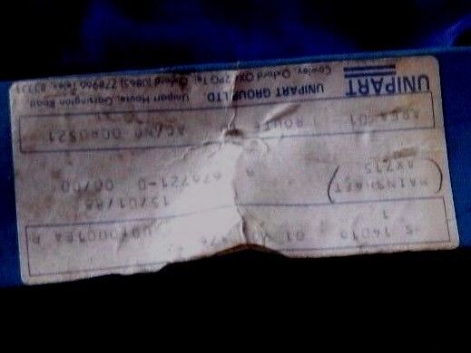 NOS ROVER V8 P6B MAINSHAFT FOR THE 4 SPEEDO MANUAL GEARBOX + MORGAN V8 NOS